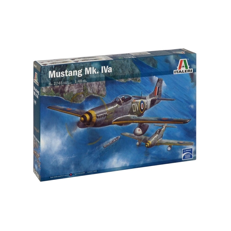 Macheta aeromodele Italeri North American P-51D Mustang Mk.IVa 1:48 ITA 2745