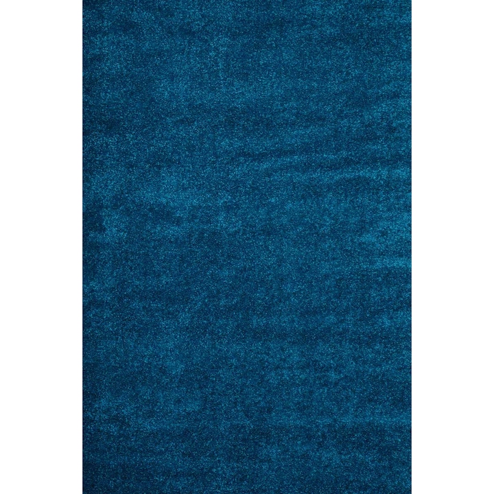 Едноцветен килим Delight Cosy 71151, Син, 200x290 см
