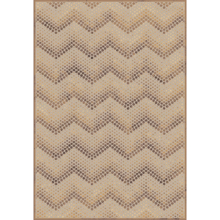 Геометричен килим Bohemian 23106 Кафяв 200x300 см