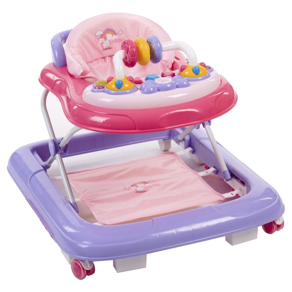 Premergator cu balansoar, muzica si lumini Unicorn