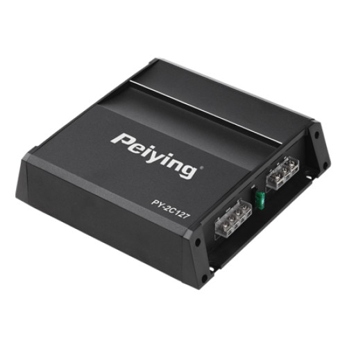 Amplificator auto Peiying Y-2C, 400 W RMS, Negru