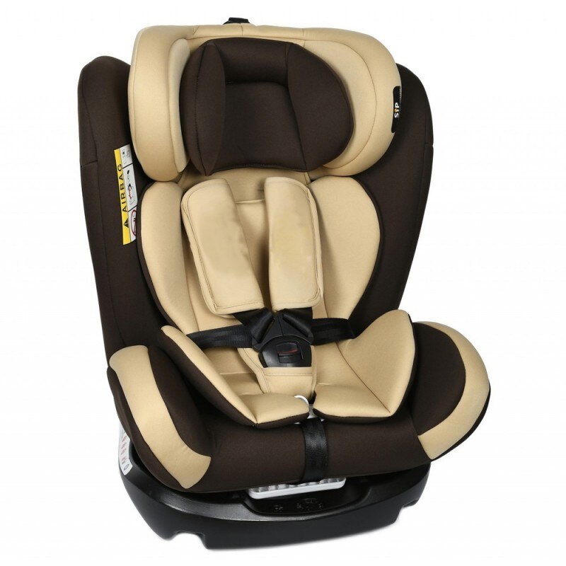 Scaun Auto Riola plus cu Isofix Coffee light 0-36 kg Crocodile