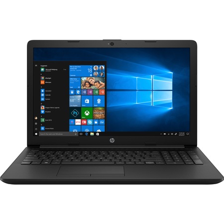 Laptop HP 15-da0182nq cu procesor Intel® Celeron® N4000 pana la 2.60 GHz, 15.6", 4GB, 500GB, Intel® UHD Graphics 600, Microsoft Windows 10, Black