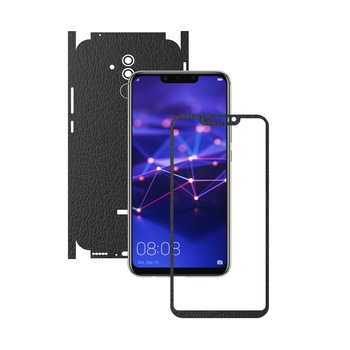 Huawei Mate 20 Lite - Piele Neagra - 360 Cut - Folie de protectie Carbon Skinz, Skin Adeziv Full Body Cover pentru Rama Ecran,Carcasa Spate si Laterale Huawei Mate 20 Lite - Piele Neagra - 360 Cut - Folie de protectie Carbon Skinz, Skin Adeziv Full Body Cover pentru Rama Ecran,Carcasa Spate si Laterale