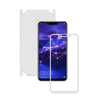 Huawei Mate 20 Lite - Piele Alba - 360 Cut - Folie de protectie Carbon Skinz, Skin Adeziv Full Body Cover pentru Rama Ecran,Carcasa Spate si Laterale Huawei Mate 20 Lite - Piele Alba - 360 Cut - Folie de protectie Carbon Skinz, Skin Adeziv Full Body Cover pentru Rama Ecran,Carcasa Spate si Laterale