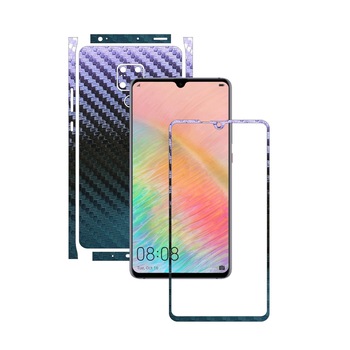 Folie Protectie Carbon Skinz pentru Huawei Mate 20 X (5G) - Carbon Cameleon Split Cut, Skin Adeziv Full Body Cover pentru Rama Ecran, Carcasa Spate si Laterale Folie Protectie Carbon Skinz pentru Huawei Mate 20 X (5G) - Carbon Cameleon Split Cut, Skin Adeziv Full Body Cover pentru Rama Ecran, Carcasa Spate si Laterale