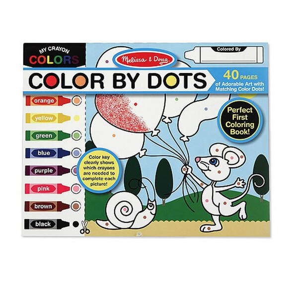 Bloc de colorat pe puncte 40 pagini