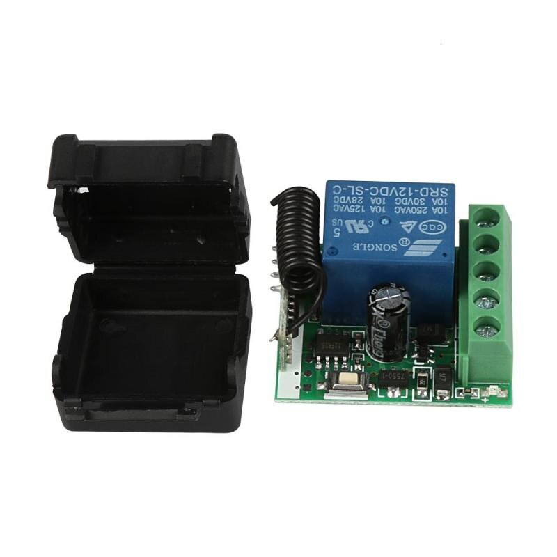 Modul remote control 1 canal 12V 433MHZ cu telecomanda - eMAG.ro