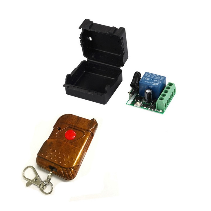 Modul remote control 1 canal 12V 433MHZ cu telecomanda