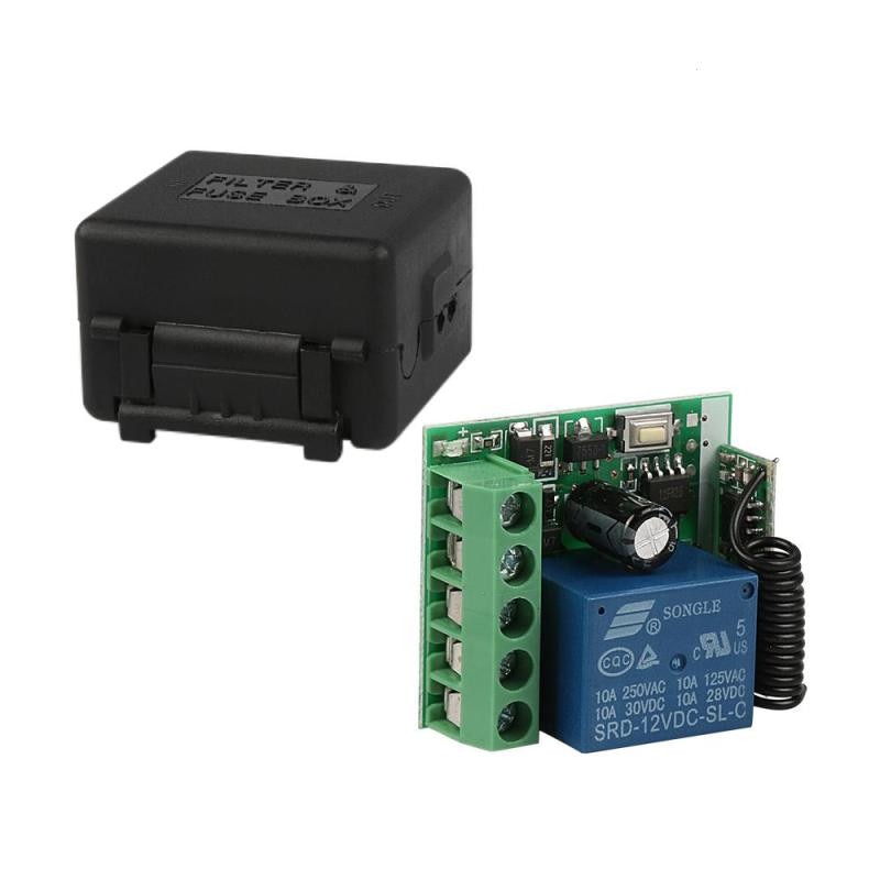 Modul remote control 1 canal 12V 433MHZ cu telecomanda - eMAG.ro