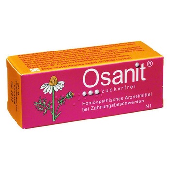 Tratament Homeopat, Osanit, Granule, pentru Calmare Dureri Dinti Bebelusi, Fara Zahar, pentru Eruptii Dentare, 7.5gr Tratament Homeopat, Osanit, Granule, pentru Calmare Dureri Dinti Bebelusi, Fara Zahar, pentru Eruptii Dentare, 7.5gr