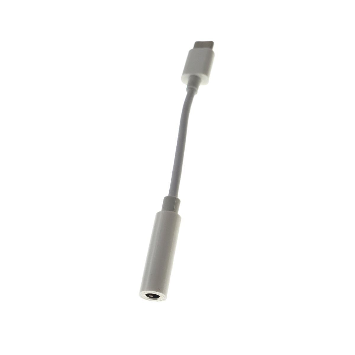 Cablu adaptor Tip C la jack 3.5mm, AC10TC, alb