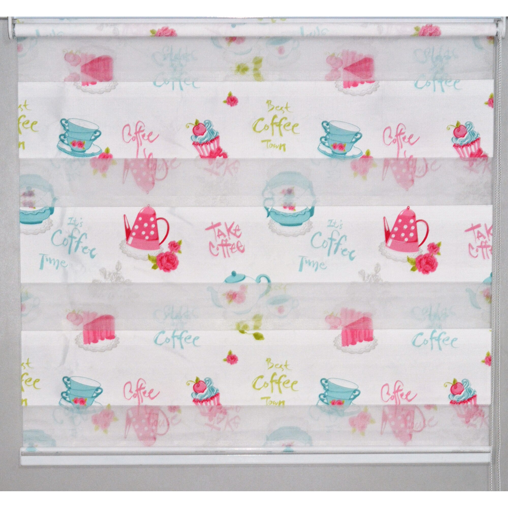 Rulou textil, zebra L=130 cm H=170 cm