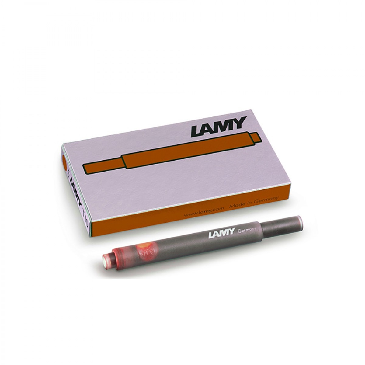 Patroane stilou Lamy T10 bronz 5/set