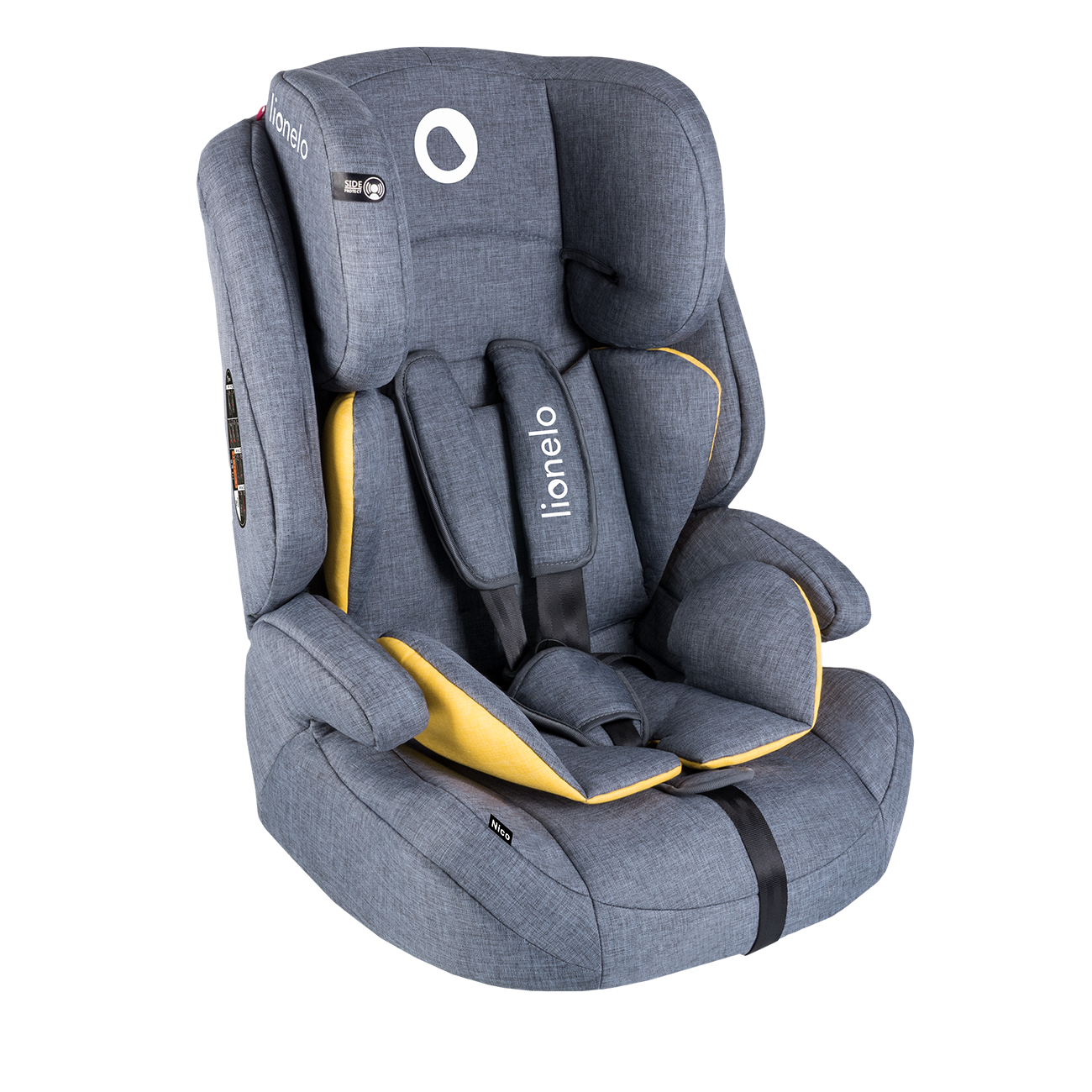 Scaun auto copii 9-36 Kg Lionelo - Nico Galben