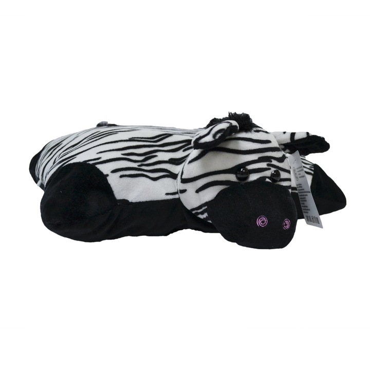 Bobo Zebra párna, Plüss, 33x23cm
