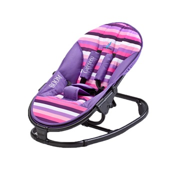 Scaun balansoar pentru bebelusi Caretero Boom 12790M, Mov Scaun balansoar pentru bebelusi Caretero Boom 12790M, Mov