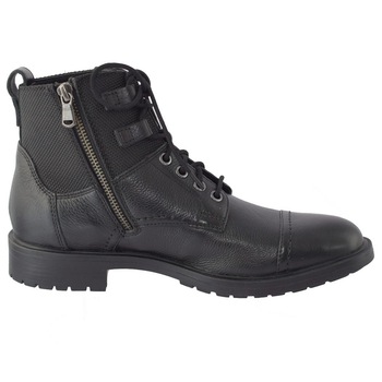 Ghete barbati, din piele naturala, marca Geox, U843PE-C9999-01-06, negru, Negru Ghete barbati, din piele naturala, marca Geox, U843PE-C9999-01-06, negru, Negru