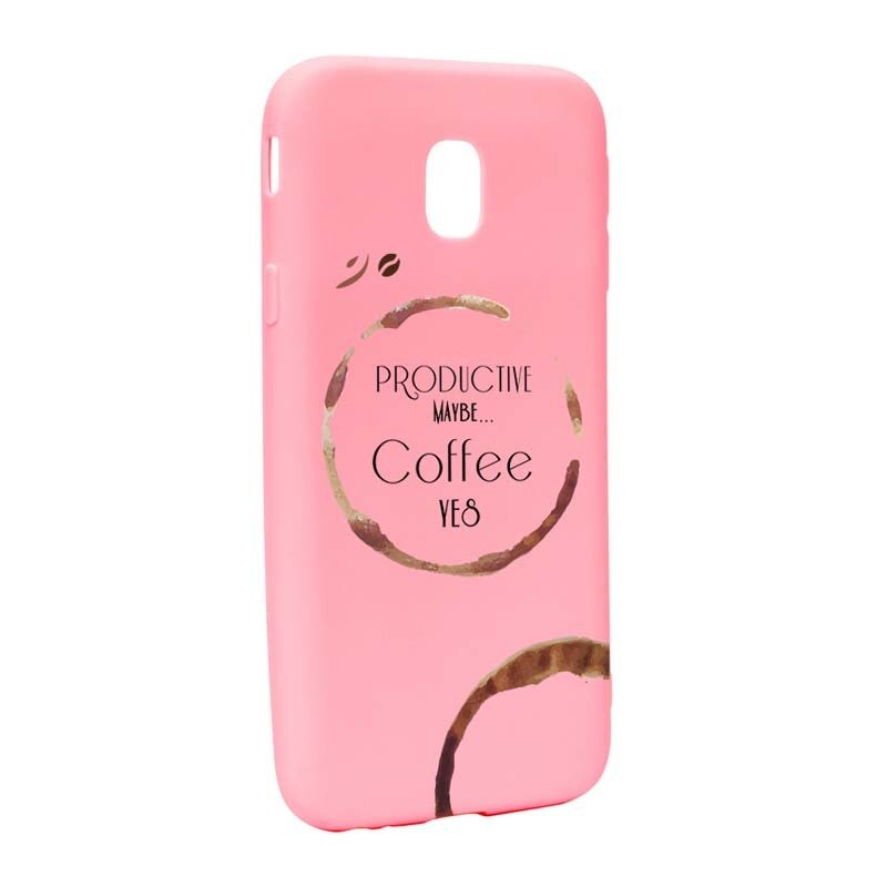 Husa Samsung Galaxy J7 2018, Silicon, Coffee P33