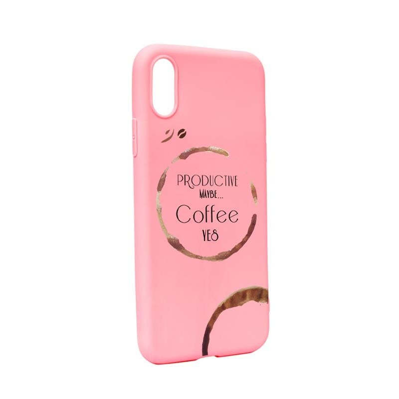 Husa Apple iPhone XS Max, Silicon, Coffee P33