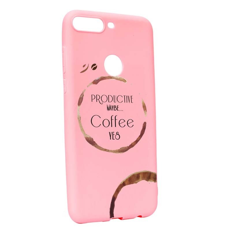 Husa OnePlus 5T, Silicon, Coffee P33