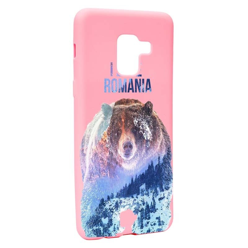 Husa Samsung Galaxy A5 2018, Silicon, I Love Romania P35