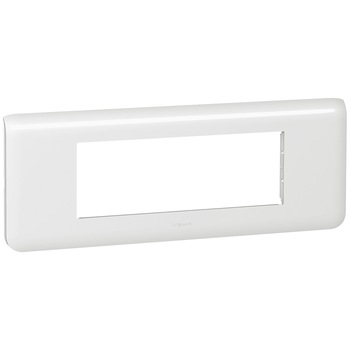 Rama intrerupator alba Legrand Mosaic 078816 - 6 module Rama intrerupator alba Legrand Mosaic 078816 - 6 module