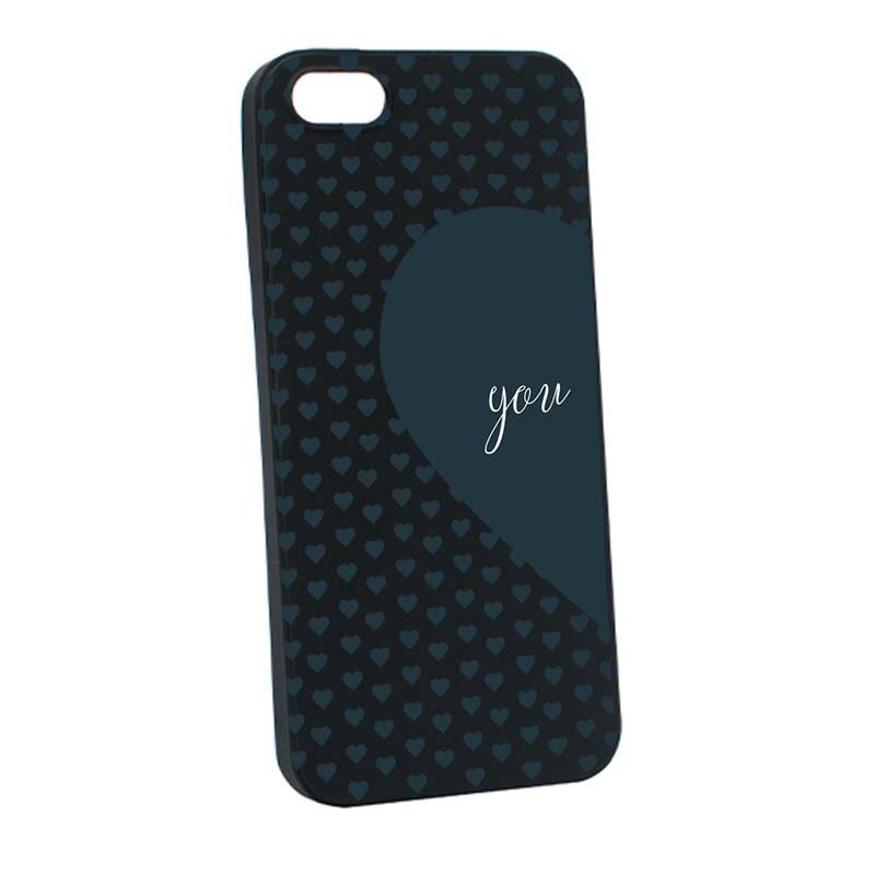 Husa Apple iPhone SE / 5S / 5, Silicon, Love Me+You B101