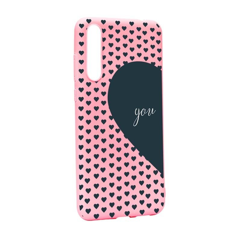 Husa Huawei P20, Silicon, Love Me+You P101