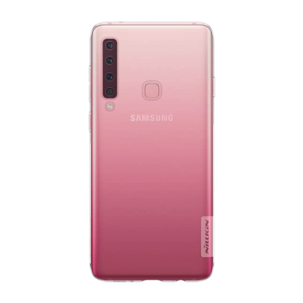 Husa de protectie spate, silicon negru-transparent, Nillkin, pentru Samsung Galaxy A9 2018