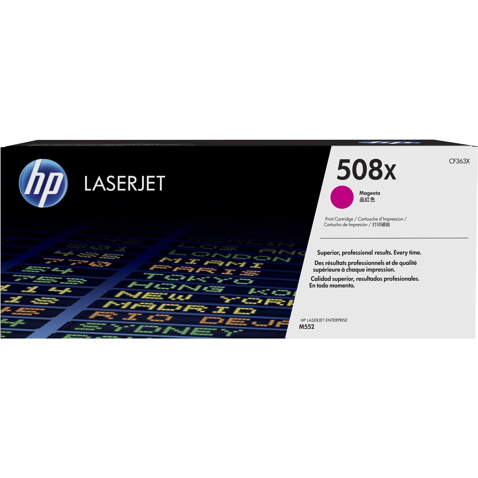 Toner HP LaserJet 508X High Yield, Magenta