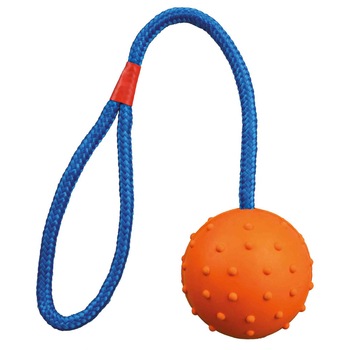Jucarie Trixie minge pe franghie 6 × 30 cm pentru caini 3305 Jucarie Trixie minge pe franghie 6 × 30 cm pentru caini 3305
