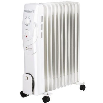 Calorifer electric HAUSBERG HB-8920A, 11 elementi, Putere 2500 W, 3 trepte de putere Calorifer electric HAUSBERG HB-8920A, 11 elementi, Putere 2500 W, 3 trepte de putere