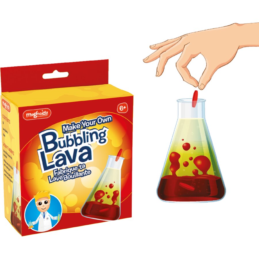 Kit experimente - Lava cu bule, Keycraft Multicolor