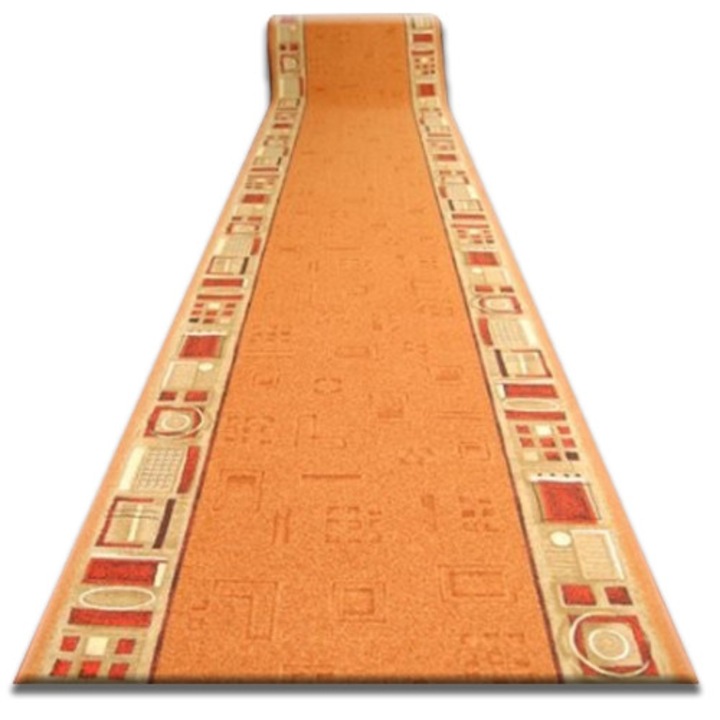 Traversa Dywany Luszczow Jena, Polipropilena, 120cm, Portocaliu