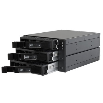 Chieftec Cbp-2131Sas 2x5.25inch bays for 3x3.5/2.5inch HDDs/SSDs, aluminiu Chieftec Cbp-2131Sas 2x5.25inch bays for 3x3.5/2.5inch HDDs/SSDs, aluminiu