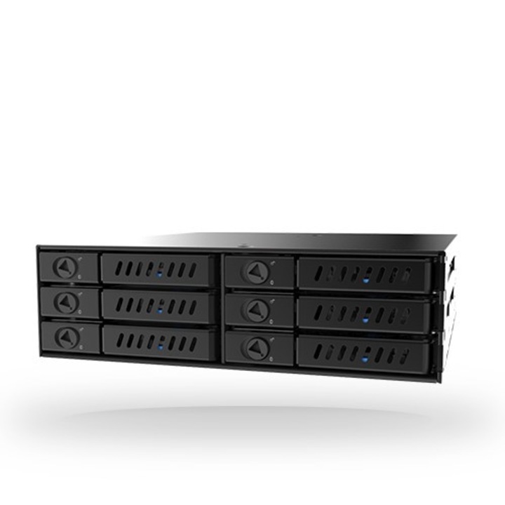 Chieftec CMR-625, 6x 2.5'' SATA merevlemez ház