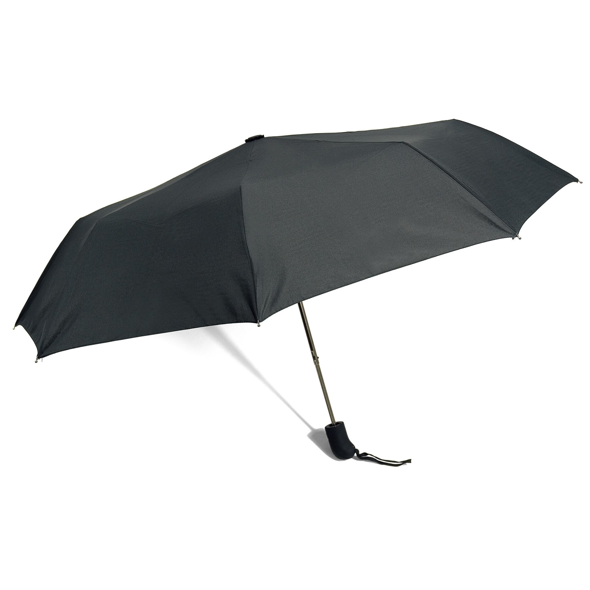 Umbrela de ploaie, Benzi, PA46, 54 cm, Negru