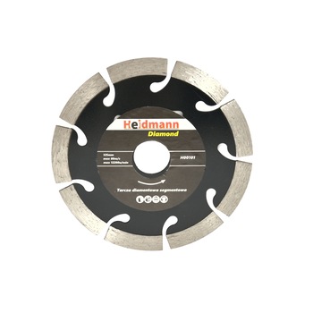Disc segmentat pentru taiere 125x22,2x10mm, Heidmann H00101 Disc segmentat pentru taiere 125x22,2x10mm, Heidmann H00101