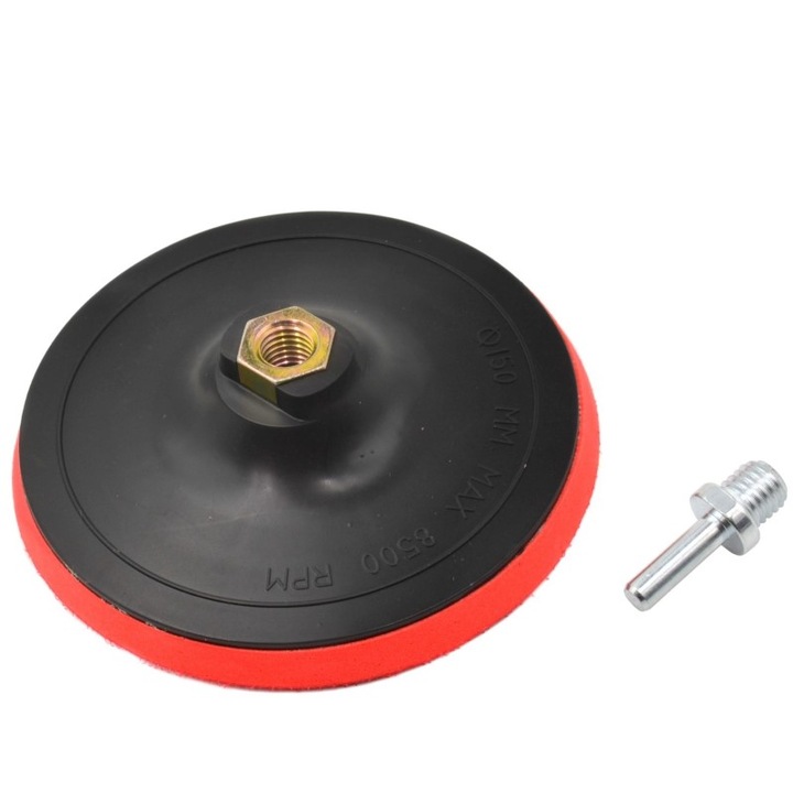 Geko tépőzáras korong sarokcsiszolóhoz és fúrógéphez, 150 mm