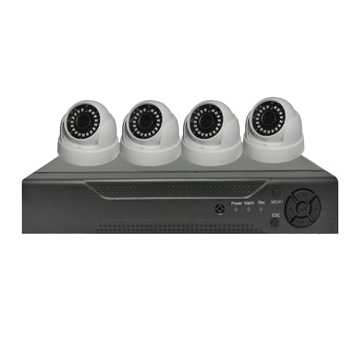 Camera de securitate WiFi , Merystyle, Alb