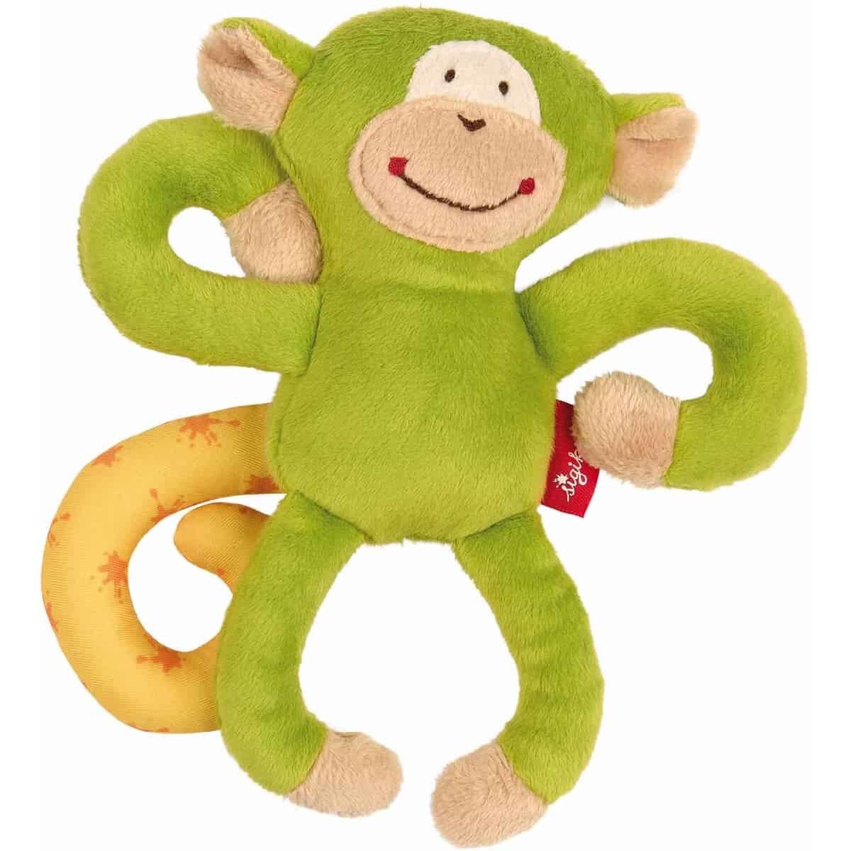 Jucarie zornaitoare Sigikid Monkey Green