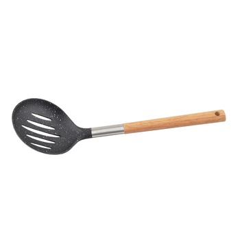 Paleta gaurita, rotunda cu maner lemn,35cm Paleta gaurita, rotunda cu maner lemn,35cm