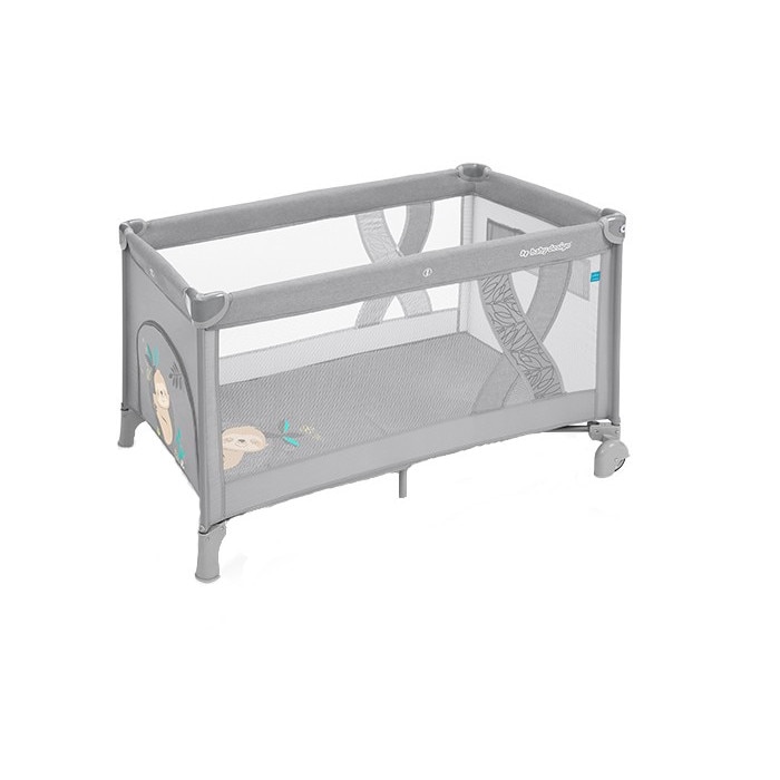 Patut pliabil Baby Design Simple 07 Light Grey 2019