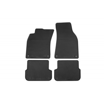 Set 4 Covorase Presuri Auto Negru din Cauciuc compatibil cu AUDI A6 C6 Sedan 2004-2008, A6 Avant, A6 Allroad Quattro 2004-2011 Set 4 Covorase Presuri Auto Negru din Cauciuc compatibil cu AUDI A6 C6 Sedan 2004-2008, A6 Avant, A6 Allroad Quattro 2004-2011