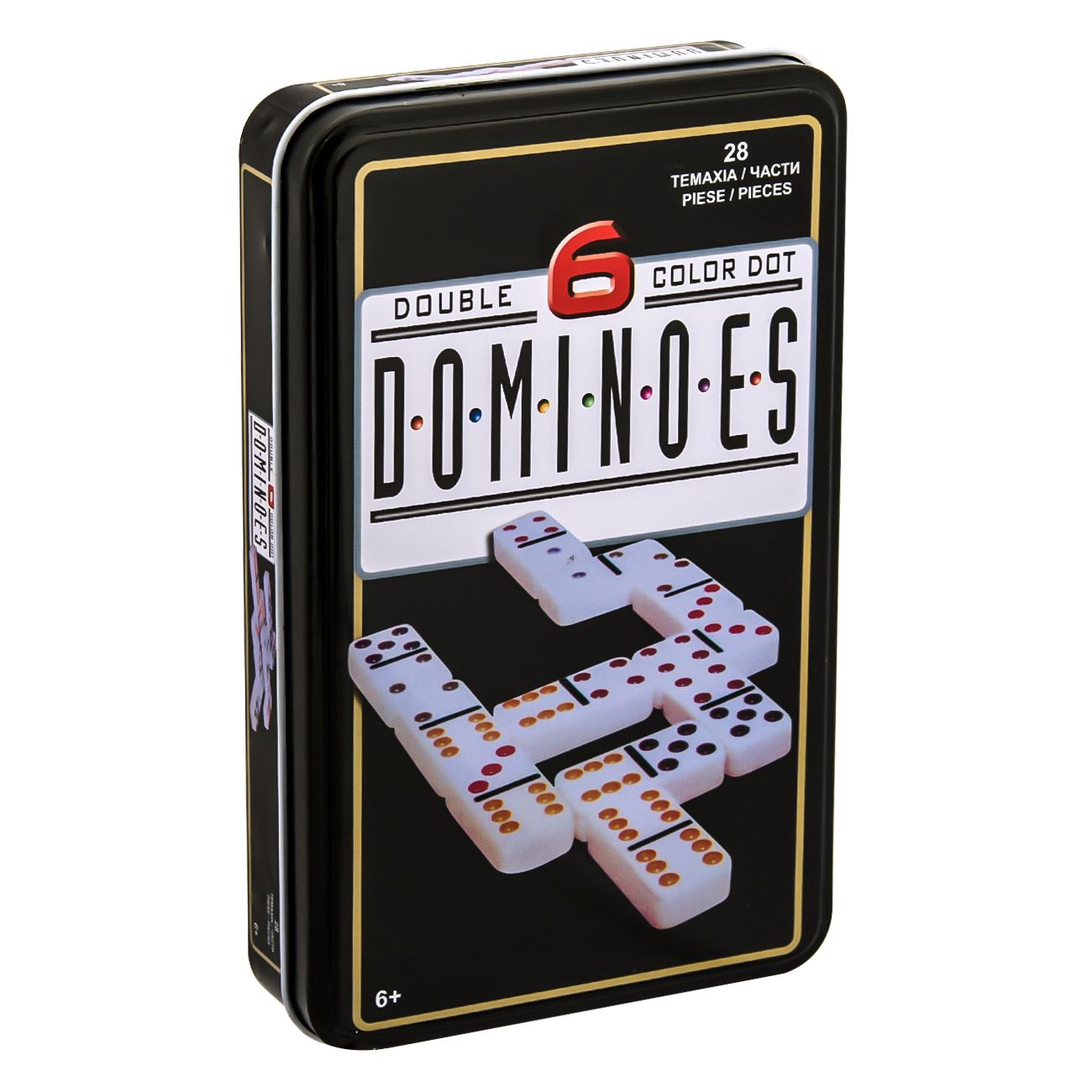 Joc de societate, SellCroStore, Domino + cutie metalic