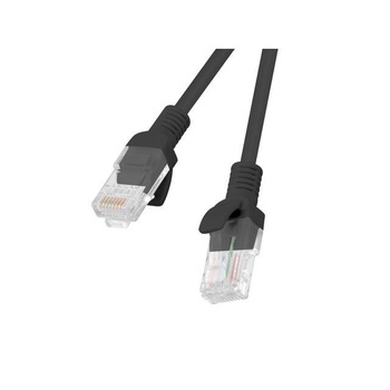 Cablu Lanberg Patchcord RJ45 cat. 5e UTP 10m black Cablu Lanberg Patchcord RJ45 cat. 5e UTP 10m black