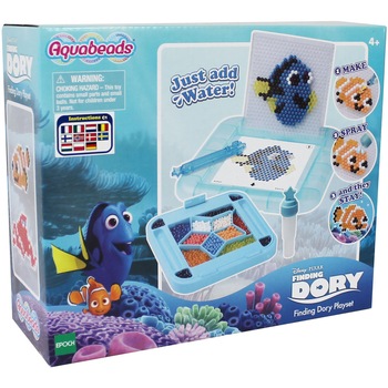 Set de jucarii Finding Dory Aquabeads Disney Alb/Albastru Set de jucarii Finding Dory Aquabeads Disney Alb/Albastru