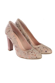 Pantofi dama, Attitude, bej, toc 9 cm Pantofi dama, Attitude, bej, toc 9 cm