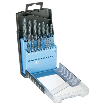 Burghiu pentru metal, tip HSS, 1 - 10 mm, set 19 bucati AN Burghiu pentru metal, tip HSS, 1 - 10 mm, set 19 bucati AN